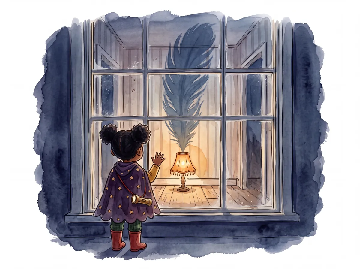 Illustration from Nobody Knocks on That House